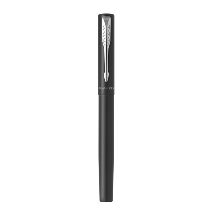 Parker Vector XL Metallic Black Stylo Plume M, Encre Bleue
