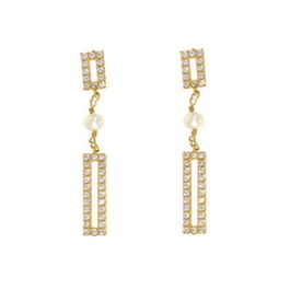 Boucles d´oreilles Femme New Bling 9NB-PRL11C Doré