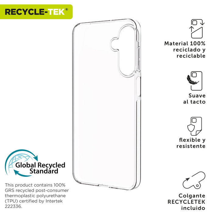 Protection pour téléphone portable Muvit for Change Galaxy A26 5G Transparent