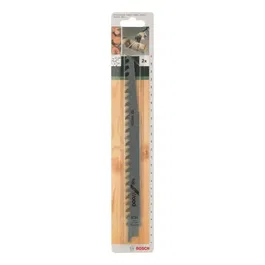 Bosch - S1542K - Lame de scie sabre HCS pour bois - Set de 2 pièces - Longueur 240 mm, denture 3 TPI