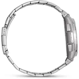 Casio Waveceptor Montre Homme Sport Acier Inoxydable Mouvement Quartz Cadran Gris Boîtier Rond