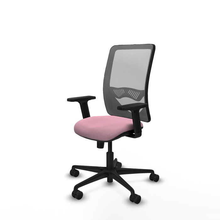 PIQUERAS Y CRESPO Chaise Zulema Synchro Rose et Gris PIQUERAS Y CRESPO Chaise Zulema Synchro Rose et Gris