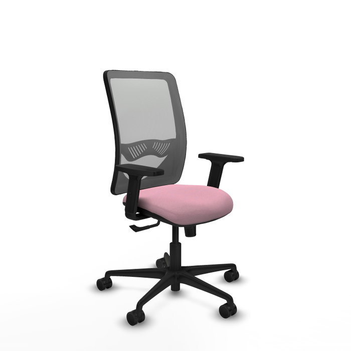 PIQUERAS Y CRESPO Chaise Zulema Synchro Rose et Gris PIQUERAS Y CRESPO Chaise Zulema Synchro Rose et Gris