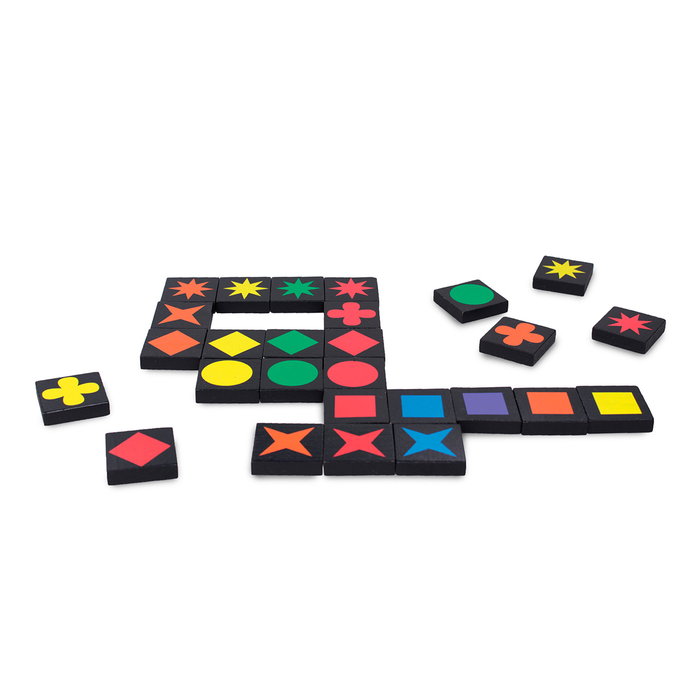 Lúdilo Jeu de Stratégie Qwirkle 80450 Version Espagnol