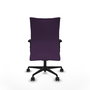 Piqueras Y Crespo Chaise de bureau Albacete confidente, Morado, mécanisme Synchro, accoudoirs 2D