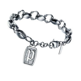 Police PJ20907BSS.01 - Pulsera en acier inoxydable gris