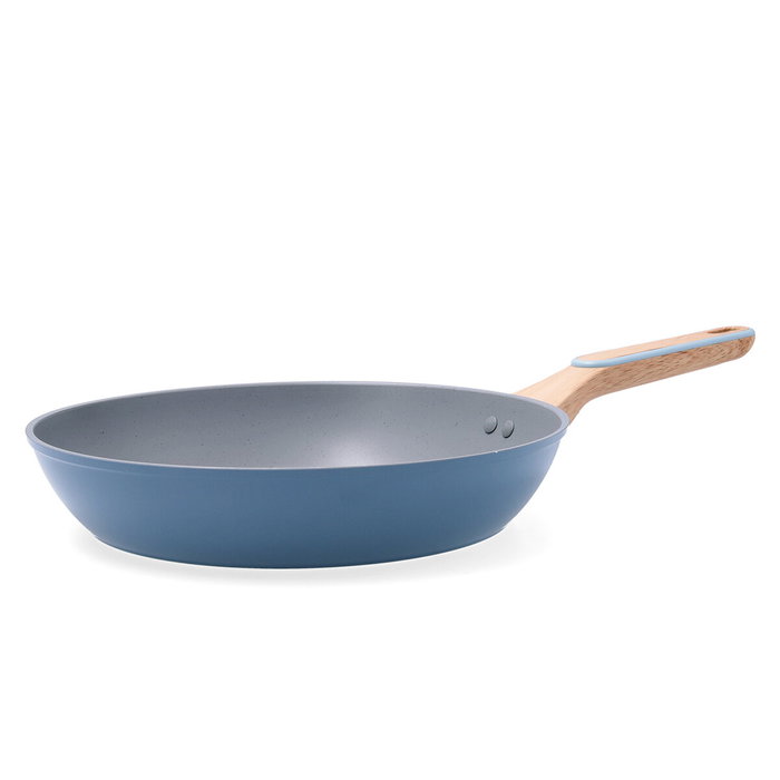 Pyrex Poêle en aluminium forgé Sand, 28 cm, antiadhésif, compatible induction, vitrocéramique, gaz, électrique