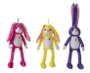 Creaciones Llopis - Peluche lapin oreilles velcro 45 cm, assortiment de 6 couleurs, en polyester, pour enfants dès 3 ans