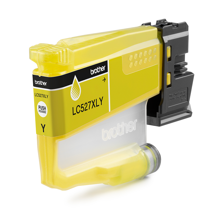 Brother Cartouche d'encre jaune LC527XLY Haute Capacité Original - Lot de 1 Brother Cartouche d'encre jaune LC527XLY Haute Capacité Original - Lot de 1