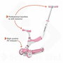 Mondo On&Go Scribble 5-en-1 Draisienne évolutive, Noir / Rose