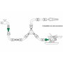 SATURNIA Raccord tuyau plastique 3/4 - 1/2'' femelle