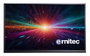 Ernitec Moniteur de surveillance industriel 75" 4K UHD 24/7 - Châssis métal - HDMI, DP - 3840x2160 - 350 nits