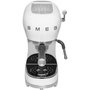 Smeg ECF02WHEU Machine à espresso, blanc