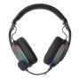 Mars Gaming MH-PRO ARGB Casque Gaming Noir Léger 190g avec Micro et Éclairage
