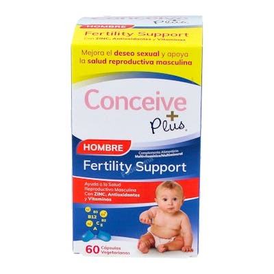 SASMAR CONCEIVE PLUS APOYO FERTILIDAD MASCULINA 60cap SASMAR CONCEIVE PLUS APOYO FERTILIDAD MASCULINA 60cap