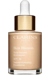 Clarins Skin Illusion Fond de teint liquide 108,5 Noix de cajou 30 ml