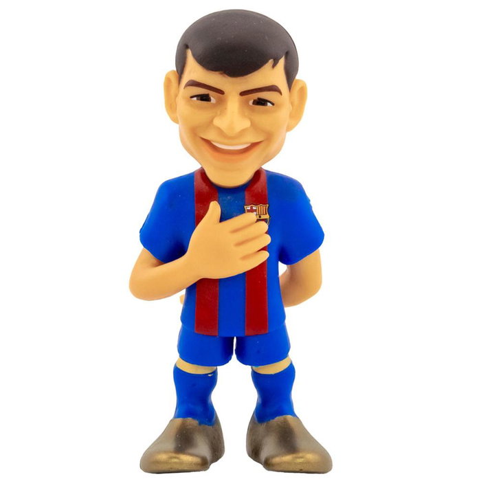 Minix Pack 5 Figurines FC Barcelone - Jouets de 7 cm avec ballon - Piqué, Pedri, Ter Stegen, Ansu Fati, De Jong Minix Pack 5 Figurines FC Barcelone - Jouets de 7 cm avec ballon - Piqué, Pedri, Ter Stegen, Ansu Fati, De Jong
