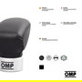 Omp Pomo Omp Speed OMPS18260012 Pommeau de Vitesses Universel Aluminium Caoutchouc