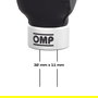 Omp Pomo Omp Speed OMPS18260012 Pommeau de Vitesses Universel Aluminium Caoutchouc