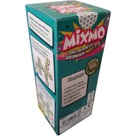 Asmodee - Jeu de Société Mixmo - Version Française - 2 à 6 Joueurs - À partir de 8 ans - Construisez Votre Grille de Mots