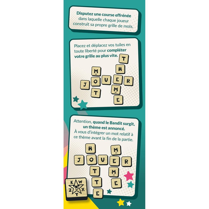 Asmodee Mixmo - Jeu de société de construction de mots Asmodee Mixmo - Jeu de société de construction de mots