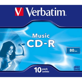 Verbatim CD-R 700MB 16x Tarrine de 10