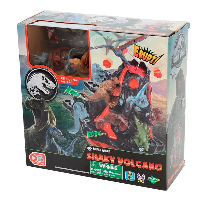 Epoch Games Jurassic World Shaky Volcano, Jeu de plateau