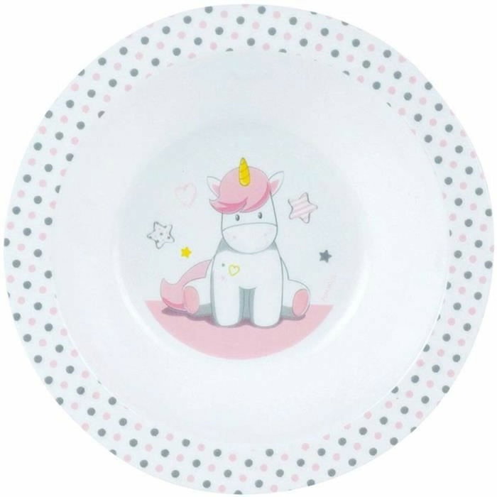 Fun House Lot Vaisselle Licorne Rose avec Peluche Fun House Lot Vaisselle Licorne Rose avec Peluche