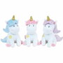 Fun House Lot Vaisselle Licorne Rose avec Peluche