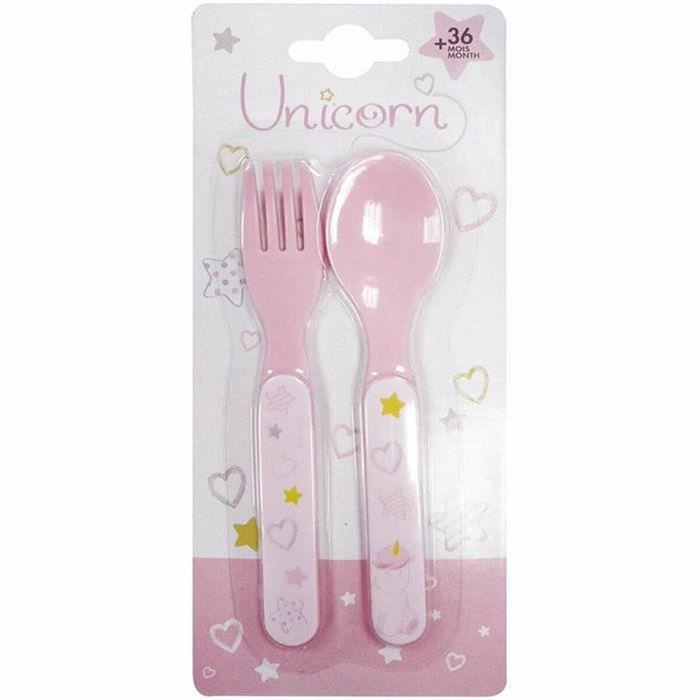 Fun House Lot Vaisselle Licorne Rose avec Peluche Fun House Lot Vaisselle Licorne Rose avec Peluche
