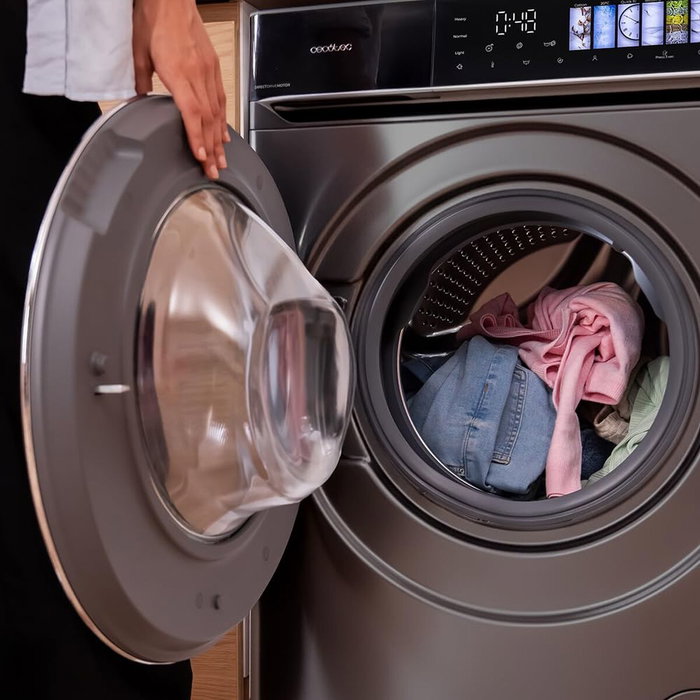 Machine à laver Cecotec Bolero DressCode 9970 Direct Drive Steel 1400 rpm 9 kg Machine à laver Cecotec Bolero DressCode 9970 Direct Drive Steel 1400 rpm 9 kg