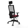 Chaise de Bureau avec Appui-tête Piqueras y Crespo 1D066G1 Bordeaux