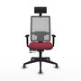 Piqueras y Crespo Chaise de Bureau Horna 1D066G1 Bordeaux/Gris