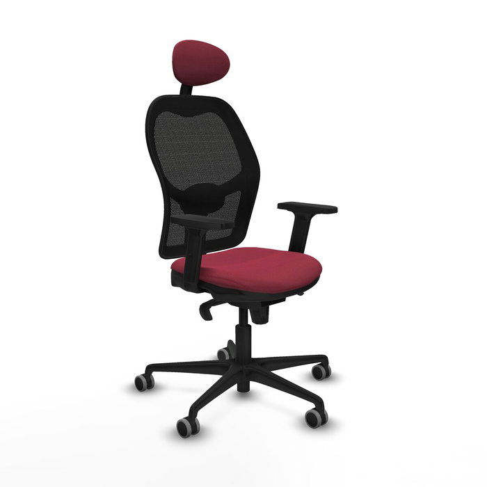 Piqueras y Crespo Chaise de Bureau avec Appui-tête 2D036G1 Bordeaux Piqueras y Crespo Chaise de Bureau avec Appui-tête 2D036G1 Bordeaux