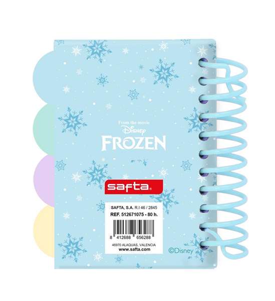 Safta Bloc De Notas A7 Frozen 7,4X10,5Cm