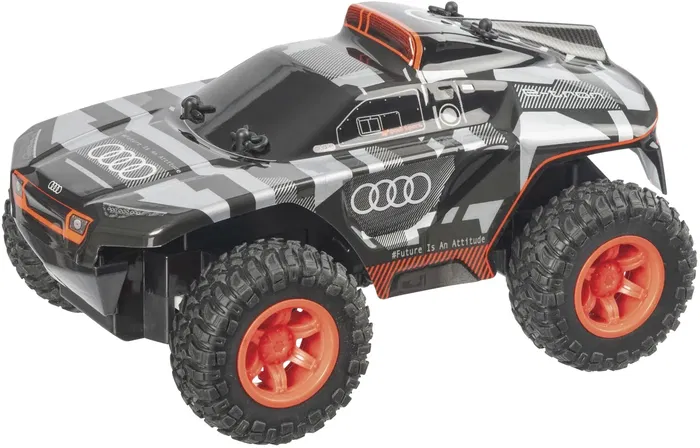 Mondo Motors Voiture Télécommandée Audi Q e-tron 1:24 - Jouet RC Électrique avec Carrosserie Lexan pour Enfants dès 3 ans