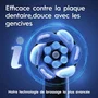 Oral-B iO9 Series Noir Onyx - Brosse à dents électrique rechargeable avec 2 brossettes