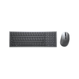 Dell KM7120W Combo Clavier et Souris sans fil Multipériphérique Gris/Titane