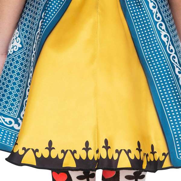 My Other Me Disfraz Reina de Corazones - Déguisement Reine de Coeur avec Diadème, Couronne, Robe et Chaussettes Taille XL