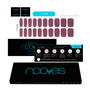 Nooves Feuilles de Gel pour Ongles Ruby Claret Glam Glitter 20 u