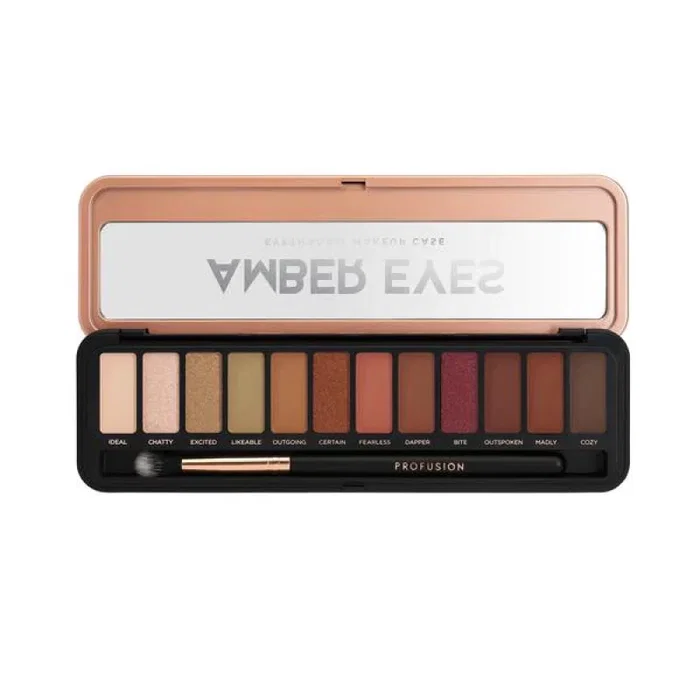 Profusion Cosmetics Amber Eyes Palette de fards à paupières Profusion Cosmetics Amber Eyes Palette de fards à paupières