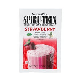 NATURES PLUS SPIRU-TEIN Fraise 8 sachets de 34g
