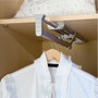 Emuca Porte-vêtements extractible pour armoire, Anodisé mat