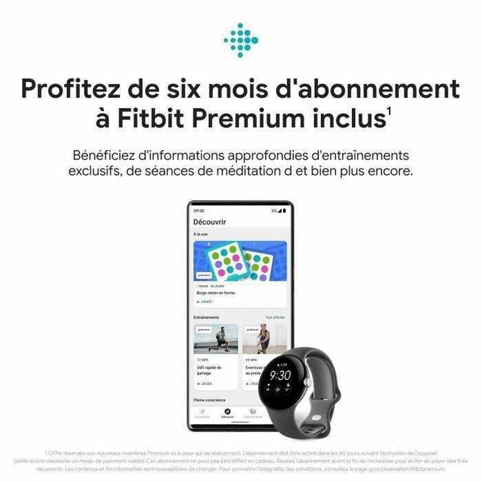 Montre intelligente Google Gris Argenté 1,2" 1,6" Montre intelligente Google Gris Argenté 1,2" 1,6"