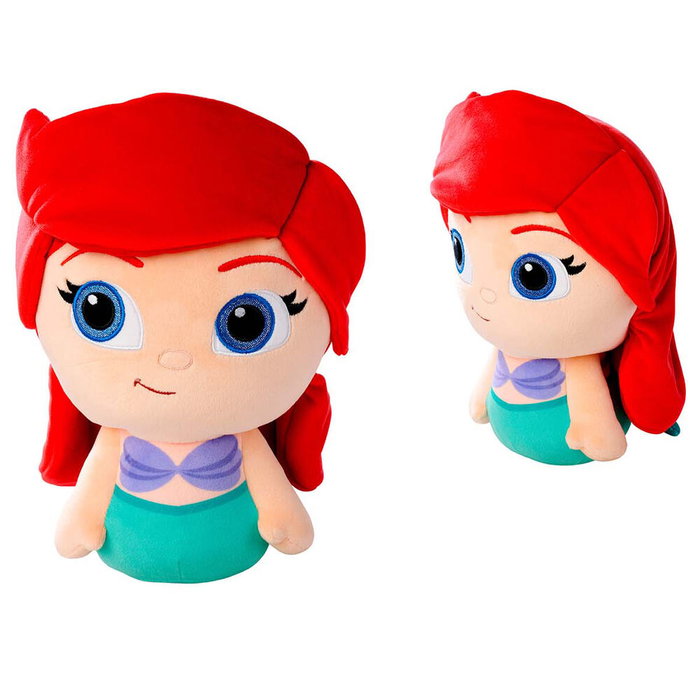 SIMBA Peluche Disney Doorables Ariel La Petite Sirène - Figurine Douce et Collectible - 25 cm