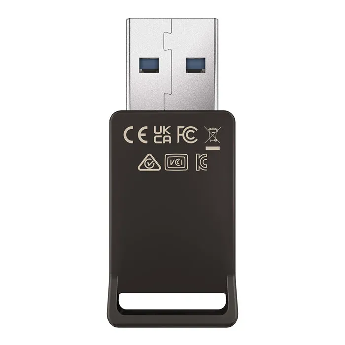 PNY P-CRUAUSDDG3CPPR-GE - Lecteur de carte microSD avec interface USB 3.2 - Haute performance, transferts ultra-rapides et conception robuste