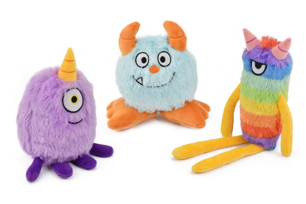 Nayeco Peluche Funny Monsters 3UD, Lot de 3 modèles Nayeco Peluche Funny Monsters 3UD, Lot de 3 modèles