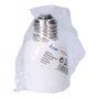 F-Line Convertisseur de douille E27 à E40, blanc, 4 à 230 V, Ø47 x 79 mm (rétractable)