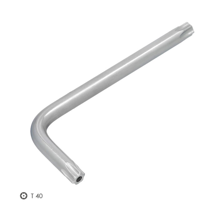 WOLFPACK LINEA PROFESIONAL Clé Torx Inviolable T40 WOLFPACK LINEA PROFESIONAL Clé Torx Inviolable T40