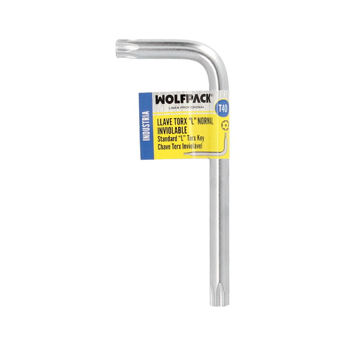 WOLFPACK LINEA PROFESIONAL Clé Torx Inviolable T40 WOLFPACK LINEA PROFESIONAL Clé Torx Inviolable T40
